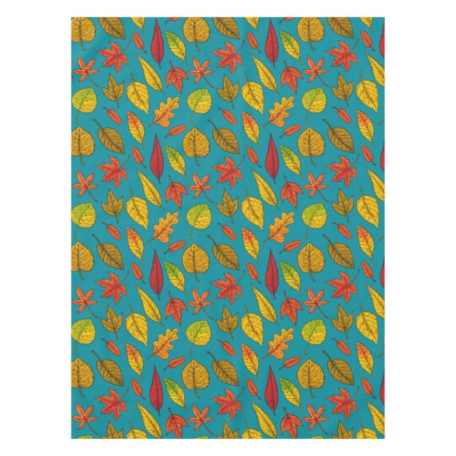 Mantel Hojas de otoño (Anverso)