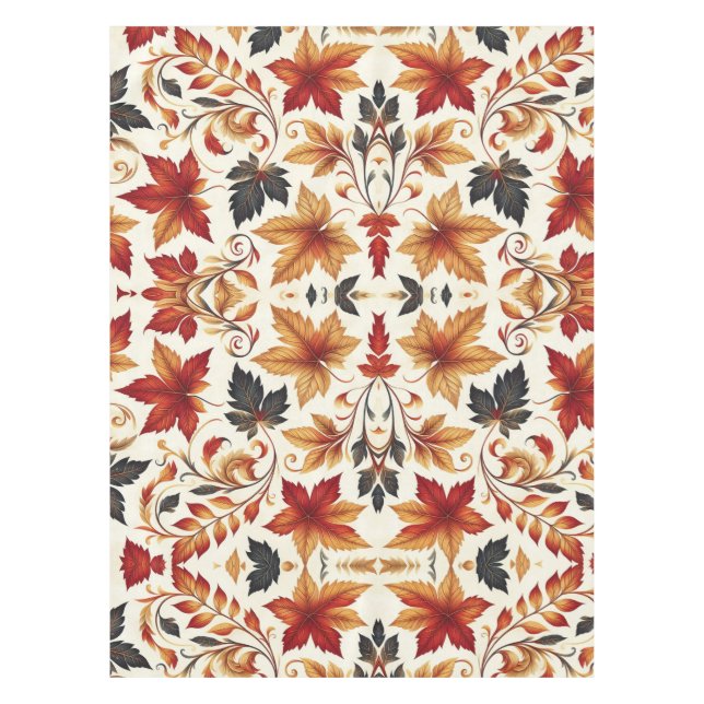 Mantel Hojas de otoño (Anverso)