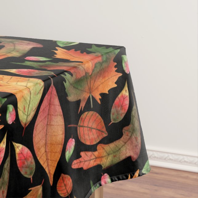 Mantel Hojas de Otoño al Azar Terroso (In Situ)