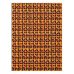 Mantel Hojas de Otoño Tejido de Canasta