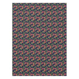 Mantel Hojas de otoño y modelo de la bellota en azul