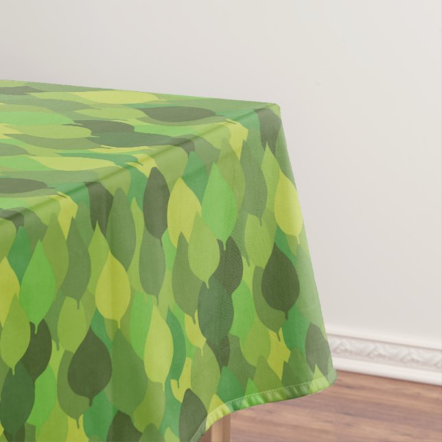 Mantel Hojas frondosas alegres - patrón de superficie sin (In Situ)