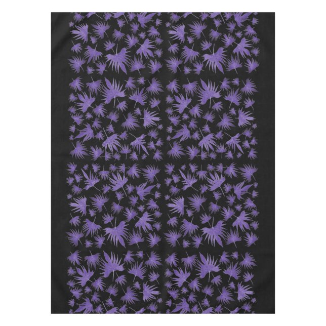Mantel Hojas moradas de vino canario (Anverso)