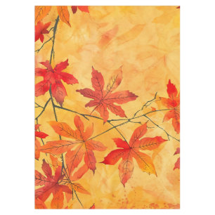 Mantel Hojas otoñales - Caída