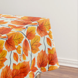 Mantel Hojas otoñales de acuarela - Foliage de caída vibr