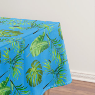 Mantel Hojas tropicales de manteca