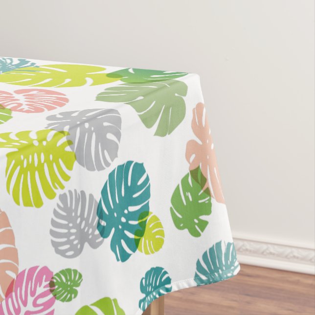 Mantel Hojas tropicales multicolores (In Situ)