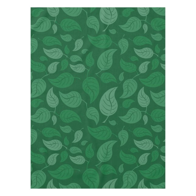 Mantel Hojas verdes (Anverso)