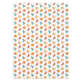 Mantel Holly Bell Navidades rojos de oro verde