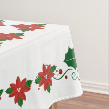 Holly Flores Tablecloth