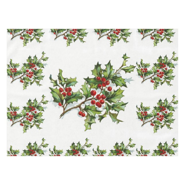 Mantel HollyBerries 014 (Frente (Horizontal))