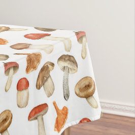 Mantel Hongos rústicos de otoño