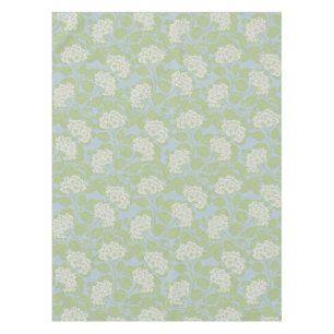Mantel Hortensia elegante cottagecore azul polvoriento ve