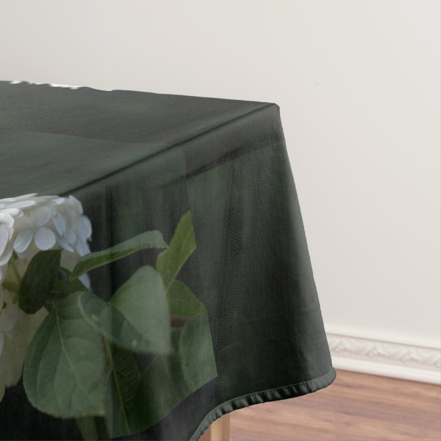 Mantel Hortensia floral de cal blanca (In Situ)