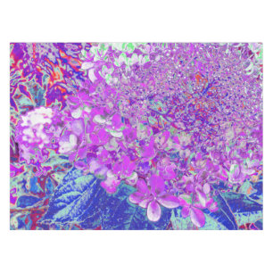 Mantel Hortensia Limelight Morada y Azul Elegante
