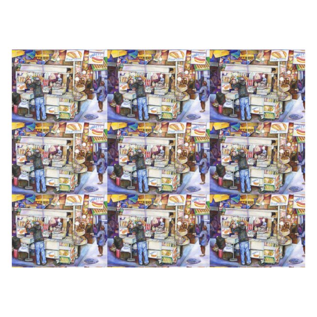 Mantel Hot Dog God, ciudad de Nueva York (Frente (Horizontal))