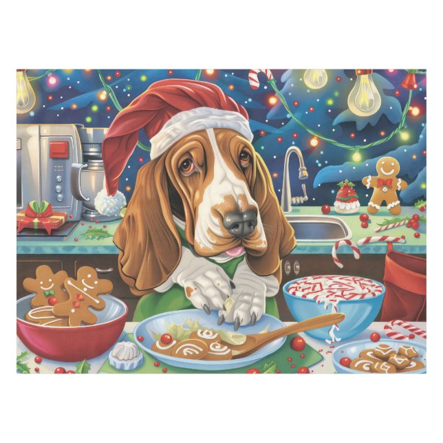 Mantel Hound Hound Holiday Baking: Navidades festivos (Frente (Horizontal))