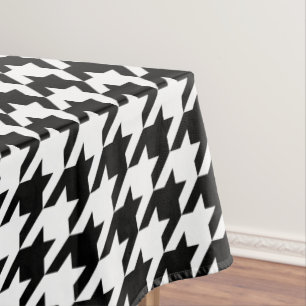 Mantel Houndstooth - color de fondo del personalizar