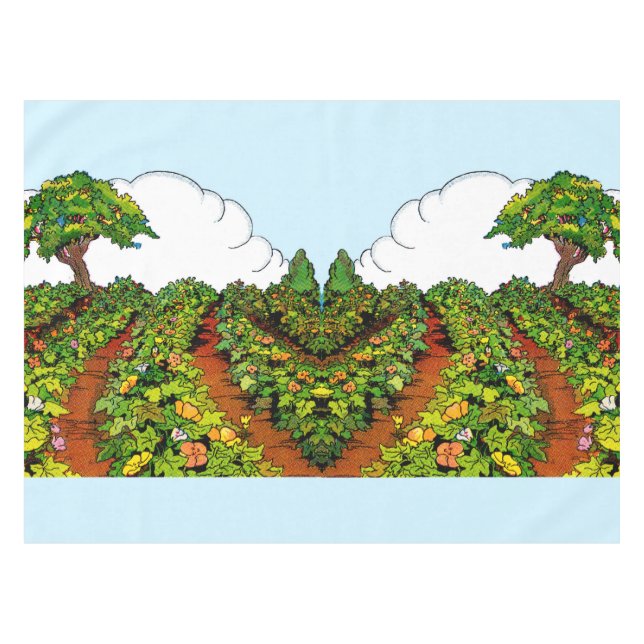 Mantel Huella de jardín de los años 1920 (Frente (Horizontal))