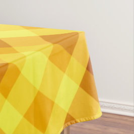 Mantel Huevo lindo Yolk Yellow Plaid Small Tableclol