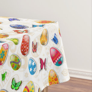 Mantel Huevos de Pascua Coloreados