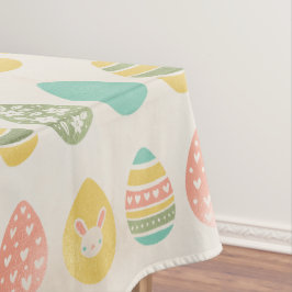 Mantel Huevos de Pascua Elegantes Coloridos Pastel Brunch