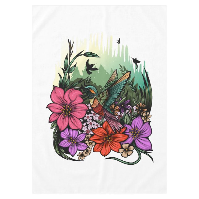 Mantel Hummingbird Garden (Anverso)