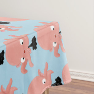 Mantel Humor de personalizado de pulpo de bebé de color r
