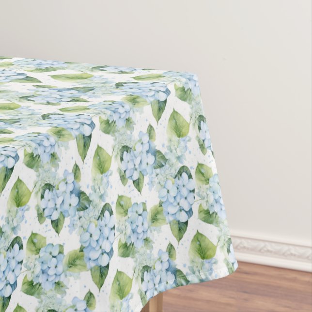 Mantel Hydrangea Cotton Tablecloth (In Situ)