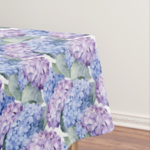Mantel Hydrangea Cotton Tablecloth