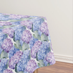 Mantel Hydrangea Cotton Tablecloth
