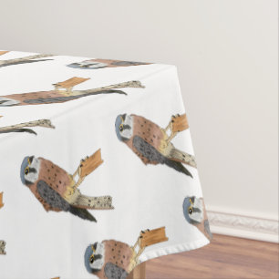 Mantel Ilustracion americano de aves de Kestrel