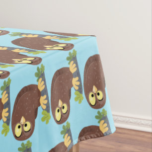 Mantel Ilustracion curioso y gracioso de personalizado de