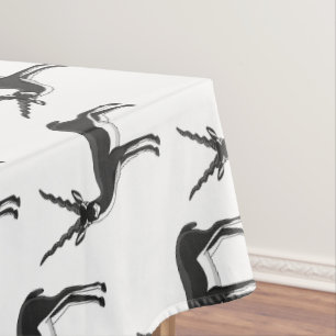 Mantel Ilustracion de antílope negro