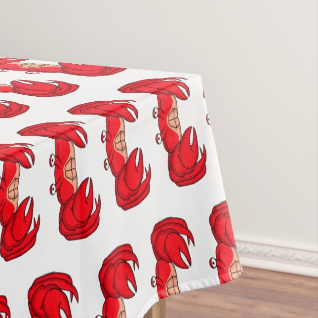Mantel Ilustracion de cangrejo rojo (In Situ)