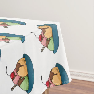 Mantel Ilustracion de helado personalizado