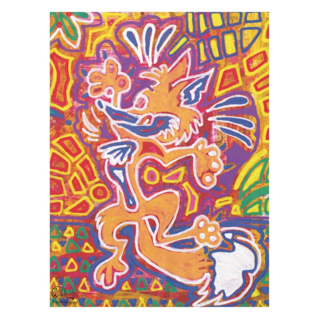 Mantel Ilustración de Mola2 (Anverso)