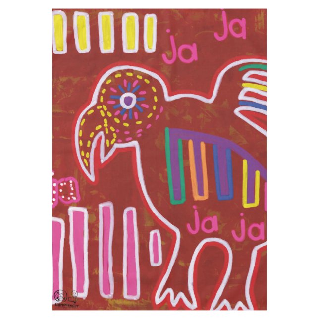 Mantel Ilustración de Mola4 (Anverso)