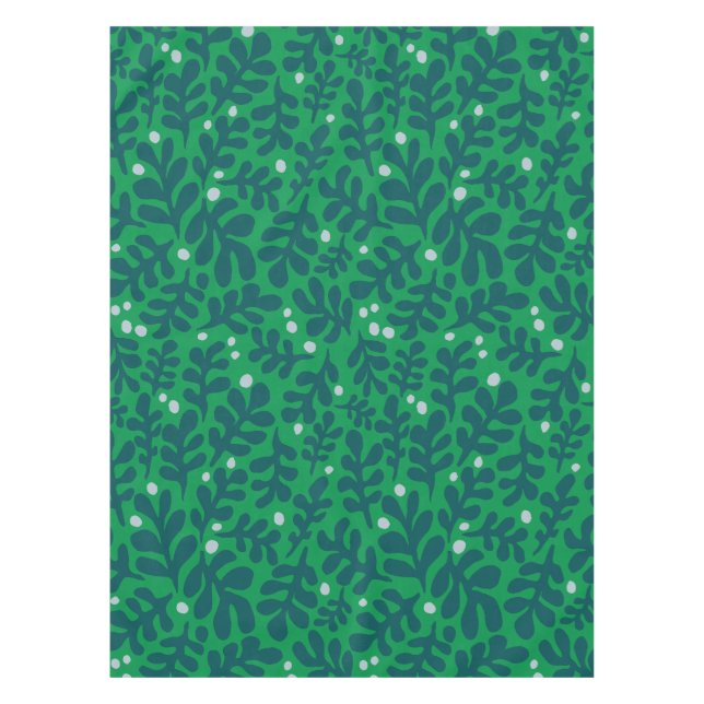 Mantel Ilustracion de Navidades de mano sorda (Anverso)