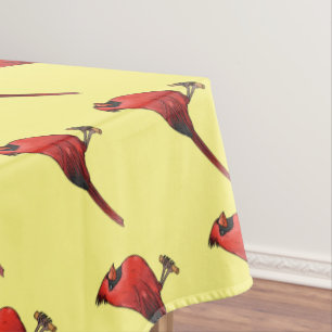 Mantel Ilustracion de personalizado de aves cardinales de