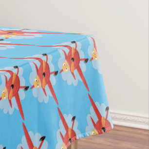 Mantel Ilustracion de personalizado de avión rojo que vue