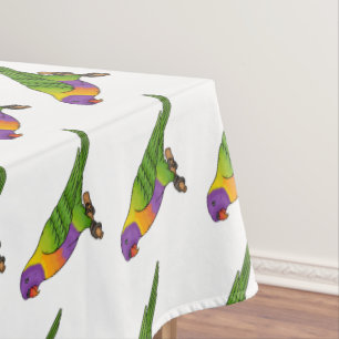 Mantel Ilustracion de personalizado de cocodrilo arcoiris