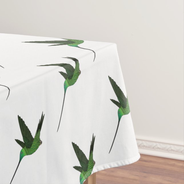 Mantel Ilustracion de personalizado de colibrí con moto d (In Situ)