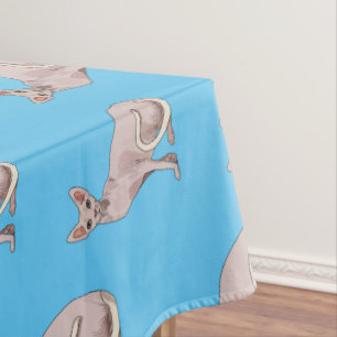 Mantel Ilustracion de personalizado de gatos Sfinx