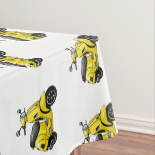 Mantel Ilustracion de personalizado de motocicleta con ci
