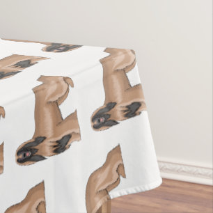 Mantel Ilustracion de personalizado de perro de perro per
