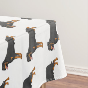 Mantel Ilustracion de personalizado de perro de Rottweile