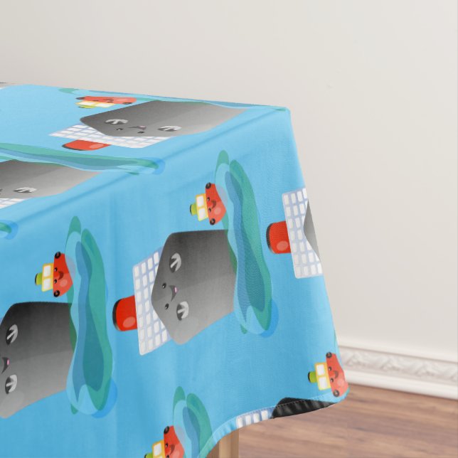 Mantel Ilustracion de personalizado de remolcador de barc (In Situ)