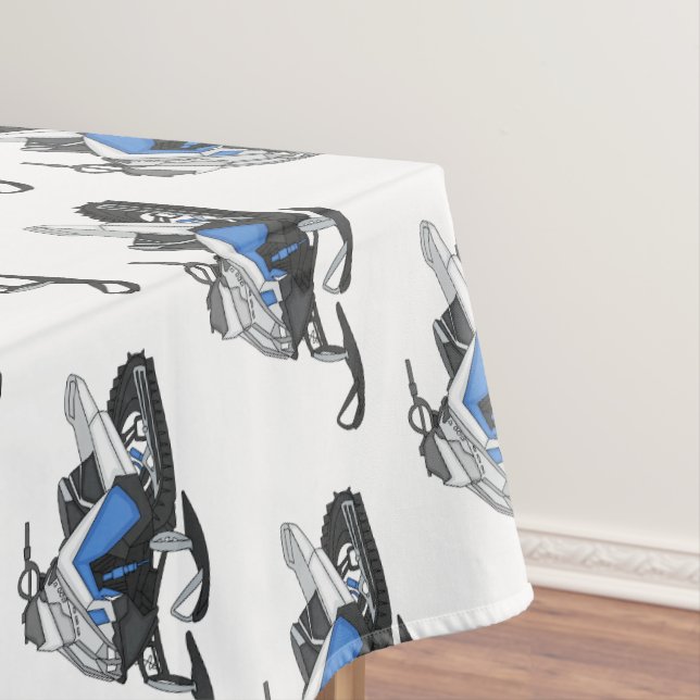 Mantel Ilustracion de personalizado para motos de nieve (In Situ)