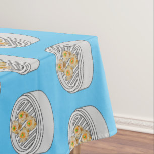 Mantel Ilustracion de Shumai dim sum personalizado